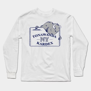 Defunct Tonawanda Kardex Lumbermen Football Team Long Sleeve T-Shirt